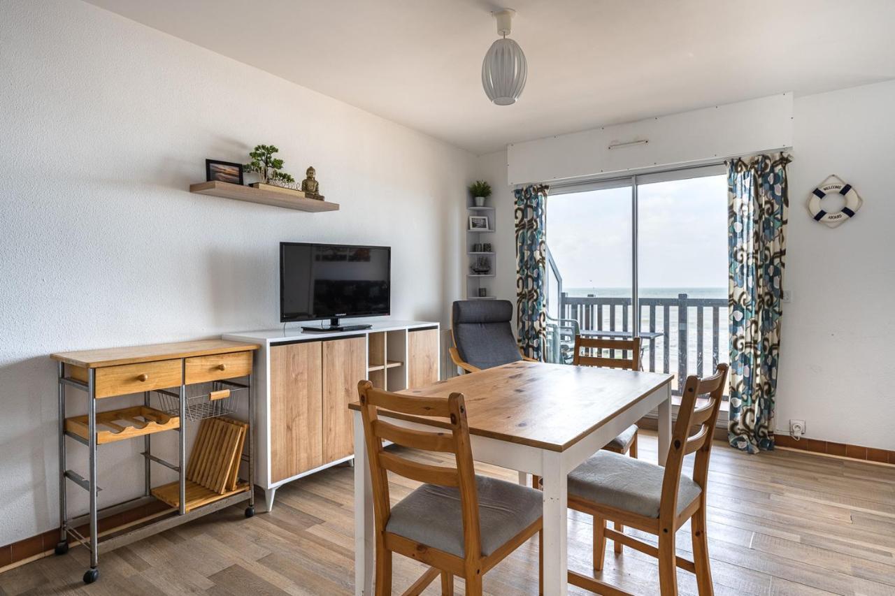 Charmant appartement face à la Mer avec balcon Houlgate Esterno foto